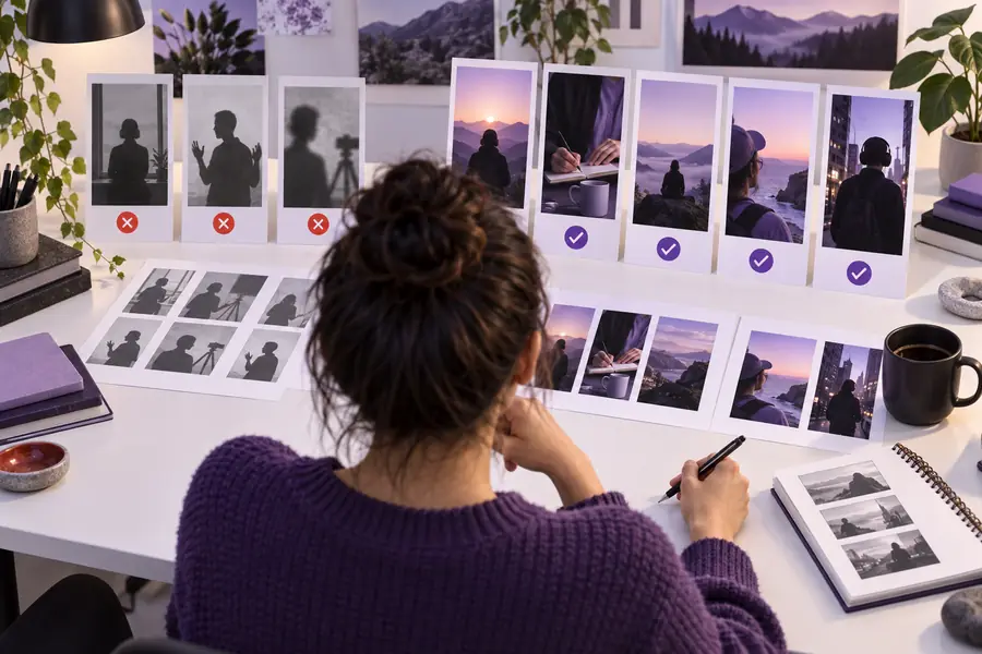 Illustrative image for evaluating a faceless-video tool